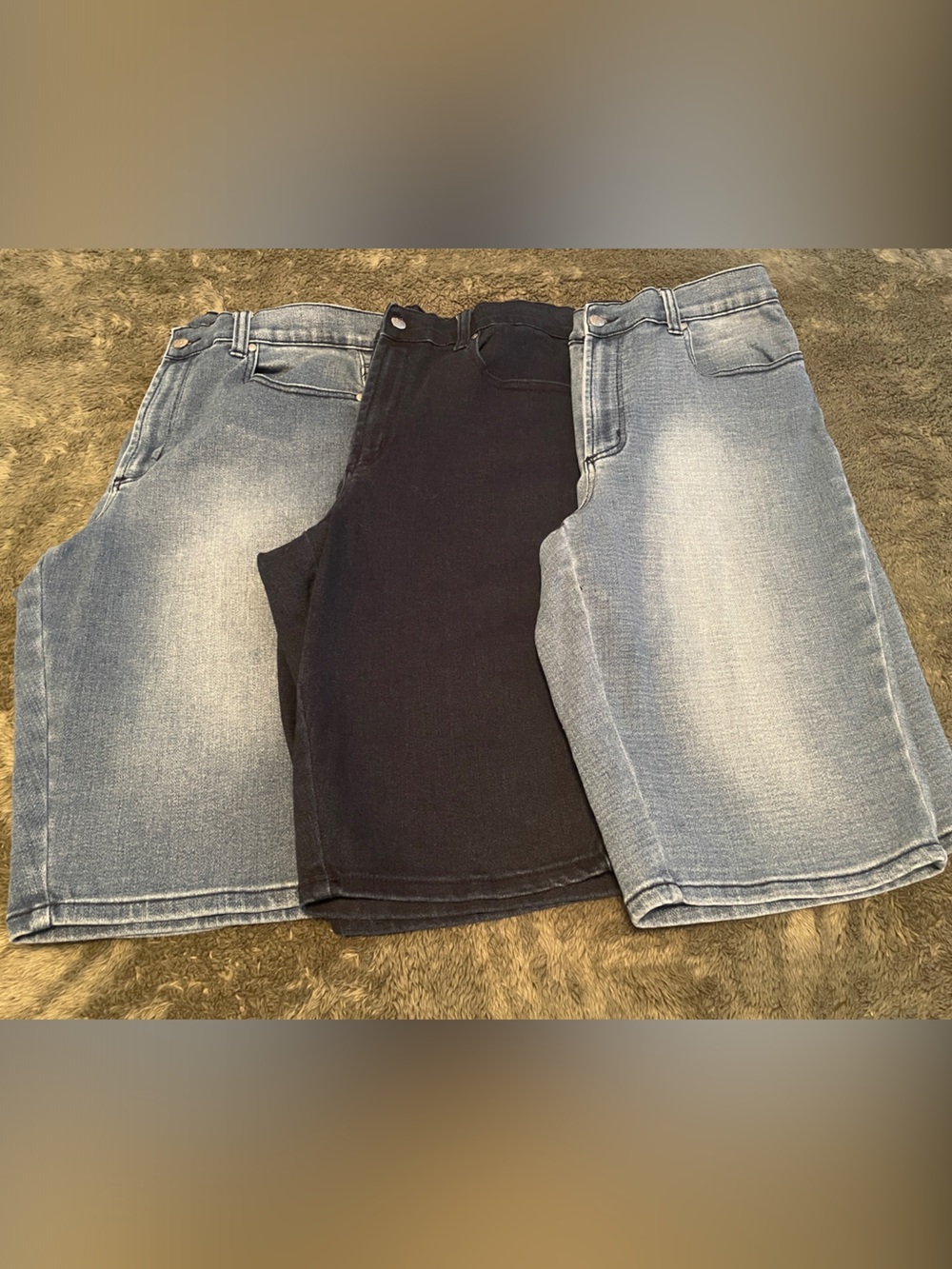 DG2 by Diane Gilman Denim Bermuda Shorts Size 16W - Bundle